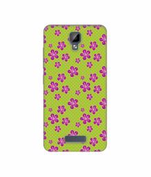 Amazon Brand - Solimo Designer Pink Flower Patterns 3D Printed Hard Back Case Mobile Cover for Gionee P7 Max