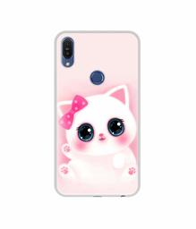 Amazon Brand - Solimo Designer Babby Kitty UV Printed Soft Back Case Mobile Cover for Asus Zenfone Max Pro (M1) ZB601KL