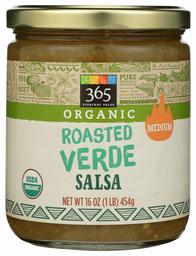 365 Everyday Value, Organic Roasted Verde Salsa, 16 oz