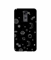 Amazon Brand - Solimo Designer Solar System 3D Printed Hard Back Case Mobile Cover for LG Stylus 2