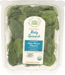 WHOLE FOODS MARKET Organic Spinach Salad, 5 OZ