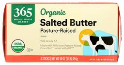 365 Everyday Value, Organic Butter Salted, 1 lb