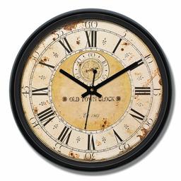 Amazon Brand - Solimo 12-inch Wall Clock - Grand Voyage (Silent Movement)