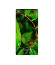 Amazon Brand - Solimo Designer Leaf Photography 3D Printed Hard Back Case Mobile Cover for Micromax Canvas 5 E481