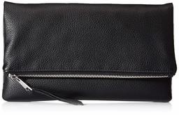 The Drop Southampton, Pochette pieghevole con chiusura a zip, Nero, One Size