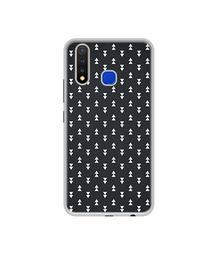 Amazon Brand - Solimo Designer Small Triangle UV Printed Soft Back Case Mobile Cover for Vivo U20