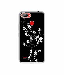 Amazon Brand - Solimo Designer Color Flowers UV Printed Soft Back Case Mobile Cover for Itel A46