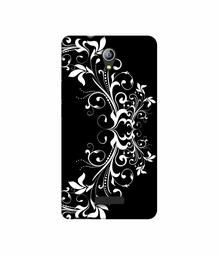 Amazon Brand - Solimo Designer Flower Art Pattern 3D Printed Hard Back Case Mobile Cover for Micromax Canvas Pace 4G Q416