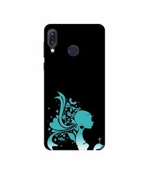 Amazon Brand - Solimo Designer Lady Vector N 3D Printed Hard Back Case Mobile Cover for Asus Zenfone Max M1 ZB555KL