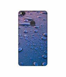 Amazon Brand - Solimo Designer Water Drops UV Printed Soft Back Case Mobile Cover for Mi Max 2