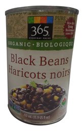 365 EVERYDAY VALUE Black Beans, 410 ML