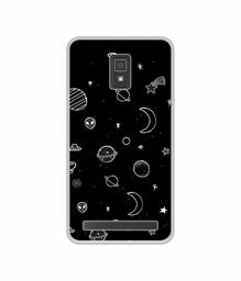 Amazon Brand - Solimo Designer Solar System UV Printed Soft Back Case Mobile Cover for Lenovo A6600