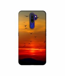 Amazon Brand - Solimo Designer Group Birds 3D Printed Hard Back Case Mobile Cover for Oppo A9 (2020)