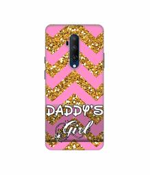 Amazon Brand - Solimo Designer Daddy's Girl 3D Printed Hard Back Case Mobile Cover for OnePlus 7T Pro