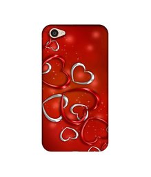 Amazon Brand - Solimo Designer Hearts UV Printed Soft Back Case Mobile Cover for Vivo V5 Plus