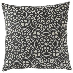 Amazon Brand – Stone & Beam Medallion Decorative Throw Pillow, 17