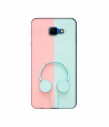 Amazon Brand - Solimo Designer Head Phone 3D Printed Hard Back Case Mobile Cover for Samsung Galaxy J4 Core