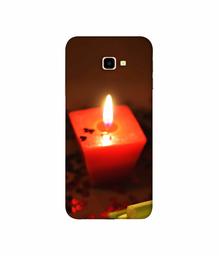 Amazon Brand - Solimo Designer Candle Light 3D Printed Hard Back Case Mobile Cover for Samsung Galaxy J4 Plus