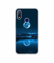 Amazon Brand - Solimo Designer Moon Pattern Print UV Printed Soft Back Case Mobile Cover for Gionee F9 Plus