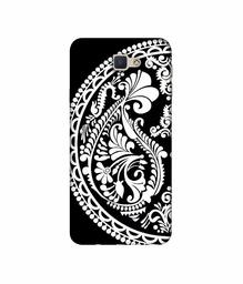 Amazon Brand - Solimo Designer Half Circle Rangoli 3D Printed Hard Back Case Mobile Cover for Samsung Galaxy J5 Prime