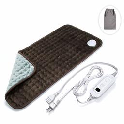 Veken Electric Heating Pad with Fast-Heating Technology, Moist Dry Heat, Auto-Off and Machine Washable, XL Ultra-Soft Heat Therapy Pad for Cramps/Back/Knee/Neck and Shoulders(12