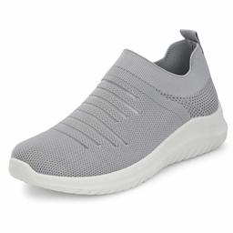 FLAVIA Women's Grey Running Shoes-UK6 (FKT/SD-0053/GRY)