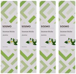 Amazon Brand - Solimo Incense Sticks, Jasmine - 70 sticks/pack (Pack of 4)