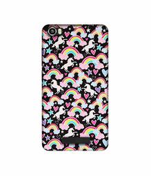 Amazon Brand - Solimo Designer Unicorn Texture UV Printed Soft Back Case Mobile Cover for Lava Iris X8