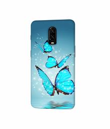 Amazon Brand - Solimo Designer Flying Butterflies 3D Printed Hard Back Case Mobile Cover for OnePlus 6T