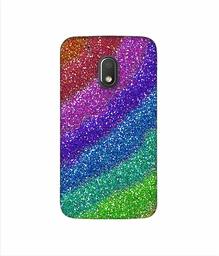 Amazon Brand - Solimo Designer Multicolor Sparkle 3D Printed Hard Back Case Mobile Cover for Motorola Moto G4 Play