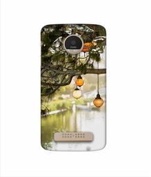 Amazon Brand - Solimo Designer Hanging Lights 3D Printed Hard Back Case Mobile Cover for Motorola Moto Z Play