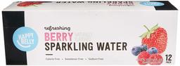 Amazon Brand - Happy Belly Berry Sparkling Water, 12ct