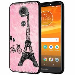 Amazon Brand - Solimo Designer Paris Printed Hard Back Case Mobile Cover forMoto E5 Plus (D1173)