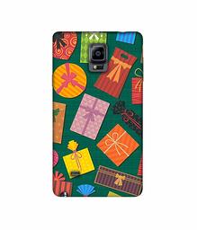 Amazon Brand - Solimo Designer Envelope Pattern 3D Printed Hard Back Case Mobile Cover for Samsung Galaxy Note 4