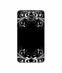 Amazon Brand - Solimo Designer Round Flower Crown 3D Printed Hard Back Case Mobile Cover for Samsung Galaxy A3 (2016)