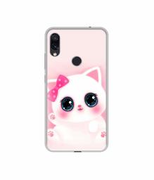 Amazon Brand - Solimo Designer Babby Kitty UV Printed Soft Back Case Mobile Cover for Mi Redmi Note 7 / Note 7S / Note 7 Pro