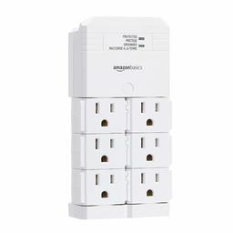 AmazonBasics Rotating Surge Protector Power Strip