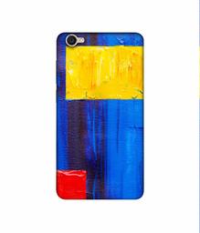 Amazon Brand - Solimo Designer Rectangle On Canvas 3D Printed Hard Back Case Mobile Cover for Vivo Y55L