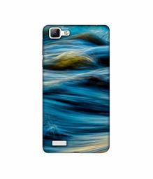 Amazon Brand - Solimo Designer Sea Wave 3D Printed Hard Back Case Mobile Cover for Vivo V1