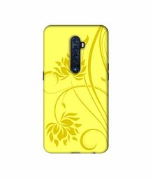 Amazon Brand - Solimo Designer Sunflower Pattern 3D Printed Hard Back Case Mobile Cover for Oppo Reno 2