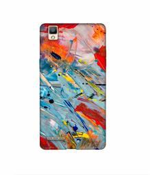 Amazon Brand - Solimo Designer Colour Texture 3D Printed Hard Back Case Mobile Cover for Oppo F1