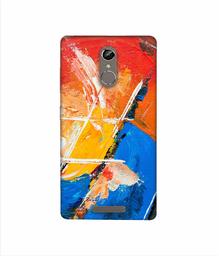 Amazon Brand - Solimo Designer Color Impression On Canvas 3D Printed Hard Back Case Mobile Cover for Gionee S6s