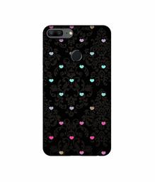 Amazon Brand - Solimo Designer Heart Texture UV Printed Soft Back Case Mobile Cover for Huawei Honor 9 Lite