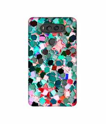 Amazon Brand - Solimo Designer Multicolor Stone 3D Printed Hard Back Case Mobile Cover for LG V20