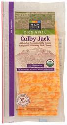 365 Everyday Value, Organic Colby Jack Slices, 12 oz