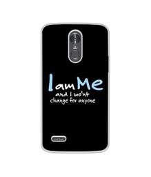 Amazon Brand - Solimo Designer Quotes UV Printed Soft Back Case Mobile Cover for LG Stylus 3