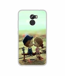 Amazon Brand - Solimo Designer Love Couples Pattern UV Printed Soft Back Case Mobile Cover for Gionee X1