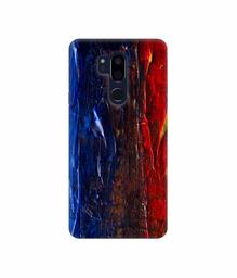 Amazon Brand - Solimo Designer Red Paint On Wall 3D Printed Hard Back Case Mobile Cover for LG G7 ThinQ