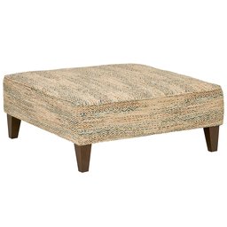 Amazon Brand – Rivet Modern Oversized Upholstered Square Ottoman, 38