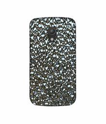 Amazon Brand - Solimo Designer Foil Paper Texture 3D Printed Hard Back Case Mobile Cover for Motorola Moto G 2nd Generation